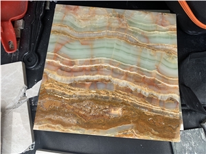 Light Green Onyx Stripe Wood Stone Wall Tiles Light Green Onyx Stripe Wood Stone Wall Tiles