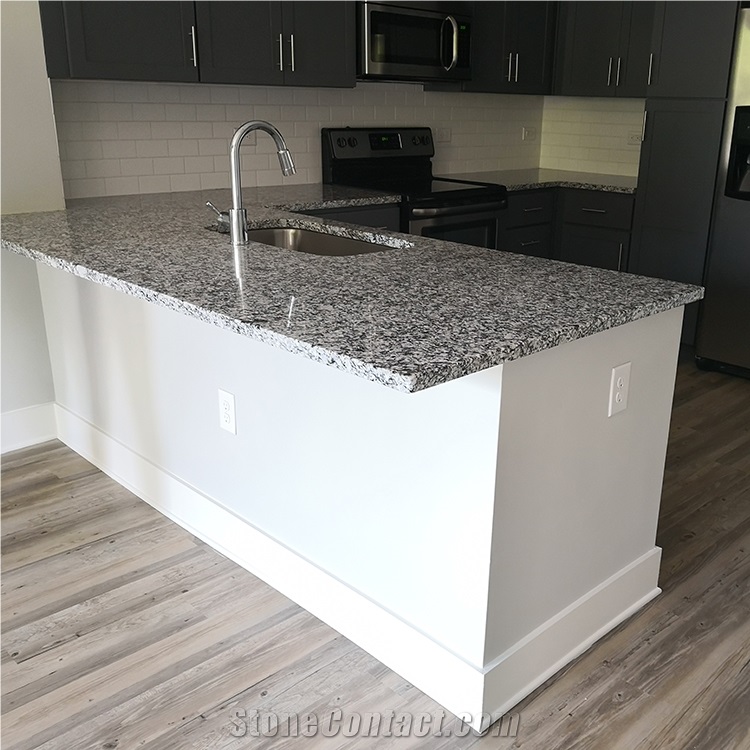 Light Grey Granite Kitchen Countertop & Worktops