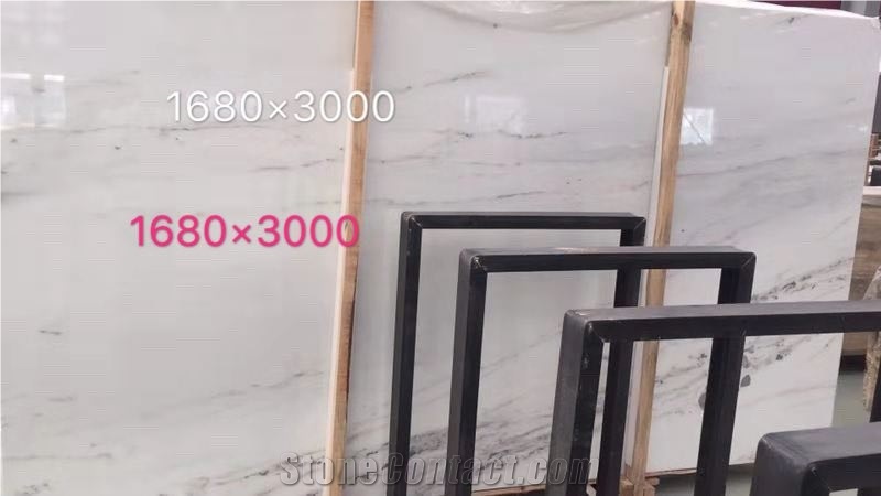 Lincoln White Marble Wall Cladding Slabs