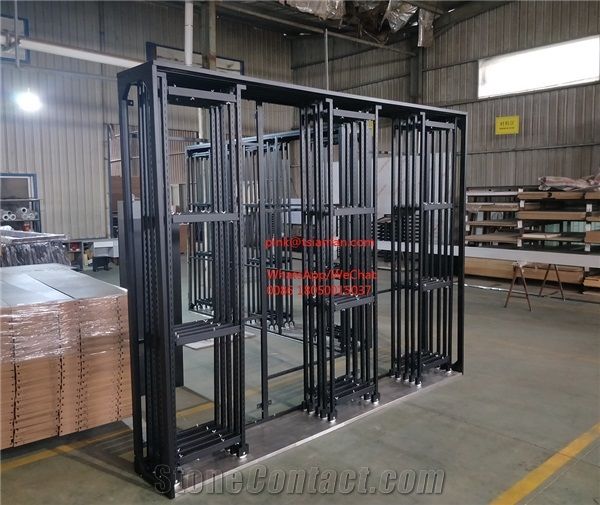 Luxury Pull-Out Display Rack For Quartz Tile