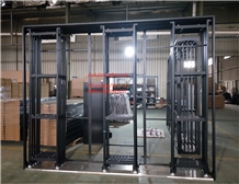 Luxury Pull-Out Display Rack For Quartz Tile