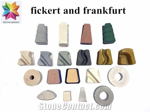 Magnesite Triangle for Grinding Marble Granite