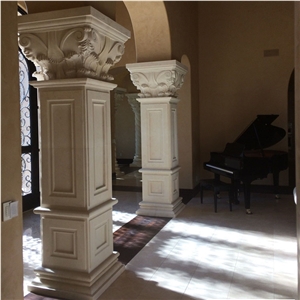 Marble Square Column for Decoration Marble Square Column for Decoration
