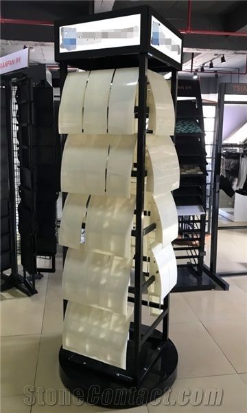 Metal Mosaic Tile Display Tower Rack