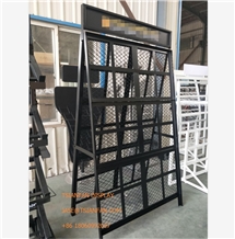 Natural Stone Display Stand A-Frame