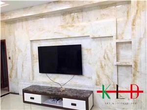 New Amber Onyx Slabs,Luxury Onyx Walling Tiles