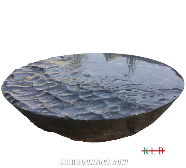 New Design Sea Wave Marble Chairs
