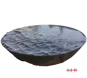 New Design Sea Wave Marble Chairs