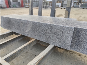 New G623 Stairs,Gray Pearl Granite,Treads&Risers