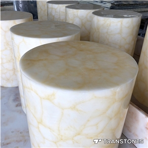 New Translucent Polished Alabaster Light Box