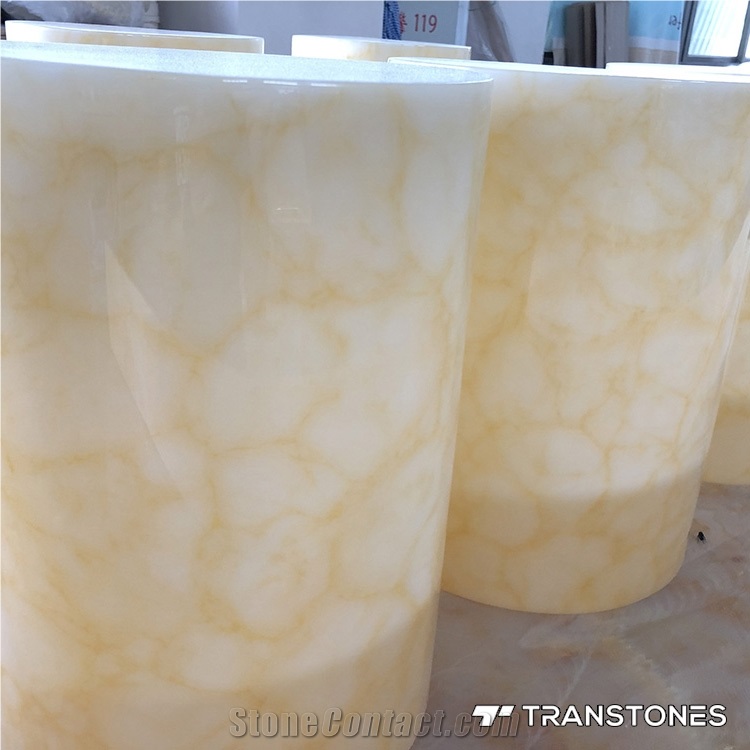 New Translucent Polished Alabaster Light Box