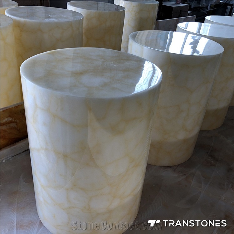 New Translucent Polished Alabaster Light Box