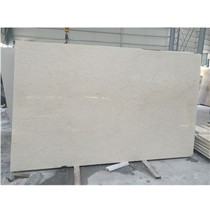 Office Reception Beige Porrino Marble Countertop