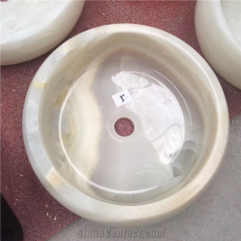 Onyx Basin Natural Stone Sink