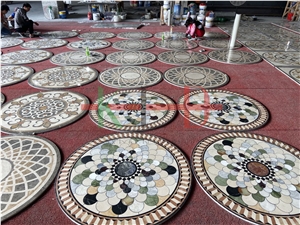 Onyx Waterjet Medallions,Water Jet Stone Tiles