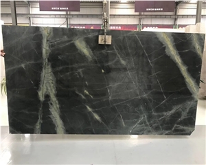 Peacock Green Marble Slabs