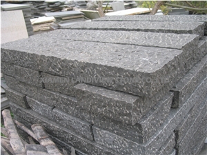Pineapple Black Basalt Step Natural Face