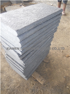 Pineapple Black Basalt Step Natural Face