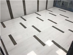 Polished Burma White Marble Slabs