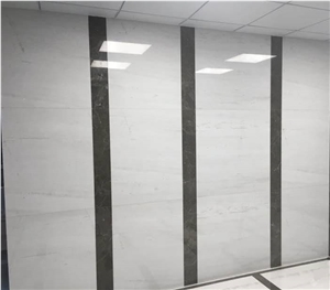 Polished Burma White Marble Slabs