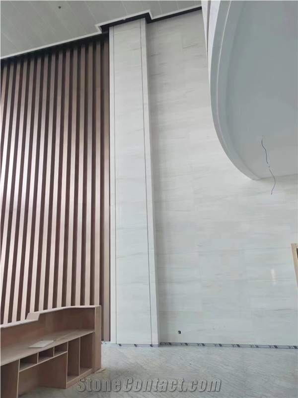 Polished Burma White Marble Slabs