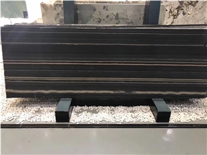 Polished China Lilac Wood Vein Marble Tile