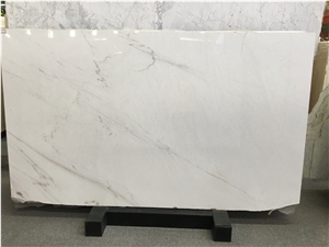 Polished Colorado White Marble Slabs