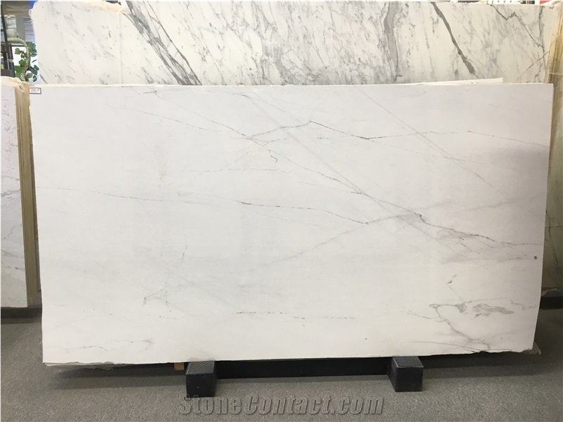 Polished Colorado White Marble Slabs