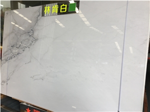 Polished Colorado White Marble Slabs
