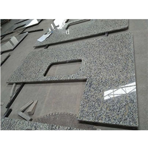 Polished Giallo Sorrato Granite Countertop