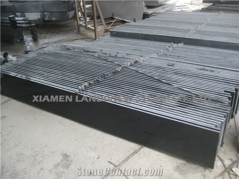 Polished Grey Granite G654 Window Sill Tile