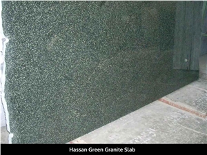Polished Hassan Green Granite for Countertop