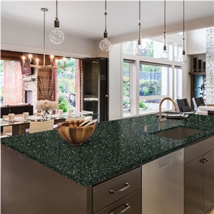 Polished Hassan Green Granite for Countertop