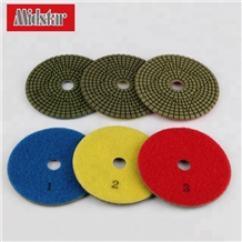 Polishing Pads 3step for Marble Granite Concrete