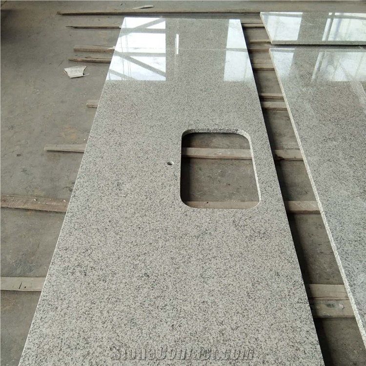 Pre Cutting Solid Surface Color Granite Countertop