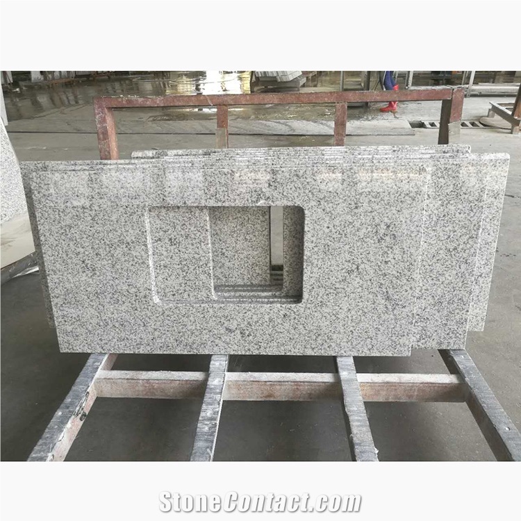 Pre Cutting Solid Surface Color Granite Countertop