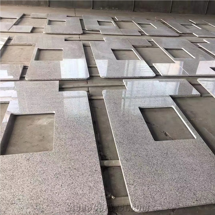 Pre Cutting Solid Surface Color Granite Countertop