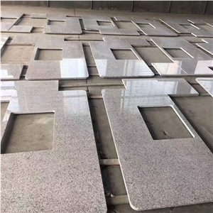Pre Cutting Solid Surface Color Granite Countertop