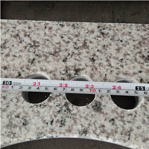 Pre Cutting Solid Surface Color Granite Countertop