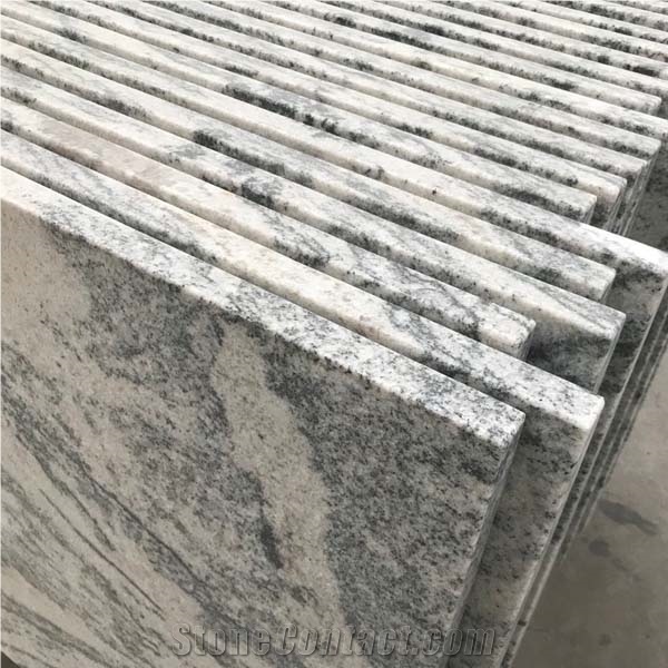 Prefab Viscount White Granite Countertop