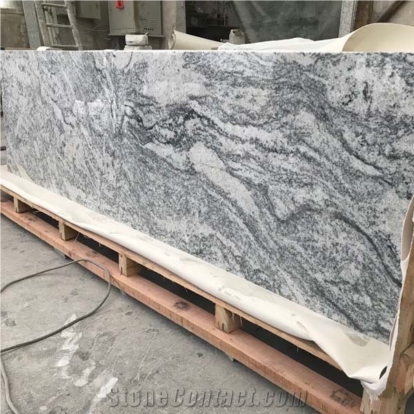Prefab Viscount White Granite Countertop