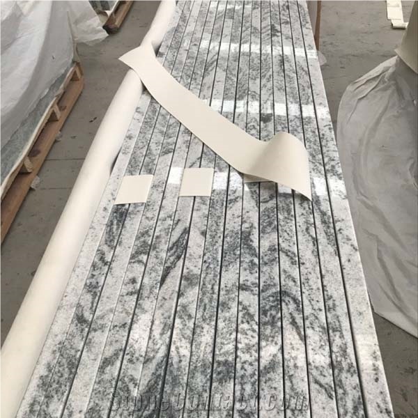 Prefab Viscount White Granite Countertop