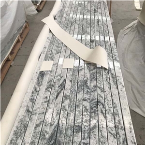 Prefab Viscount White Granite Countertop