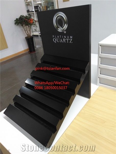 Quartz Counter Stand, Plastic Sample Book