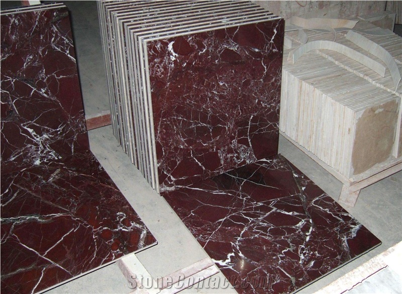 Rosso Levanto Marble for Countertop
