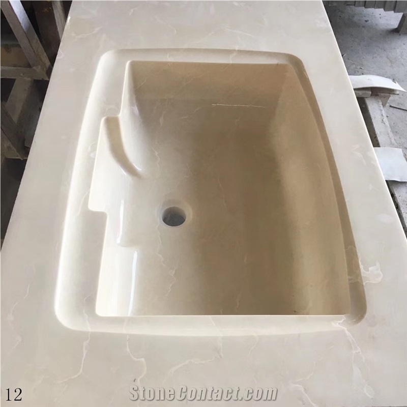 Royal Botticino Marble Basin