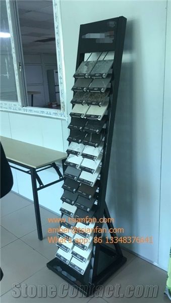 Showroom Sintered Stone And Porcelain Tile Display Tower