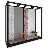 Showroom Tile Stone Display Stand Rack