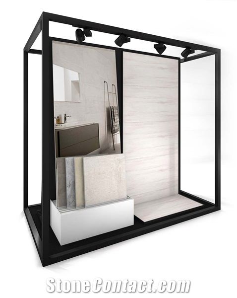 Showroom Tile Stone Display Stand Rack