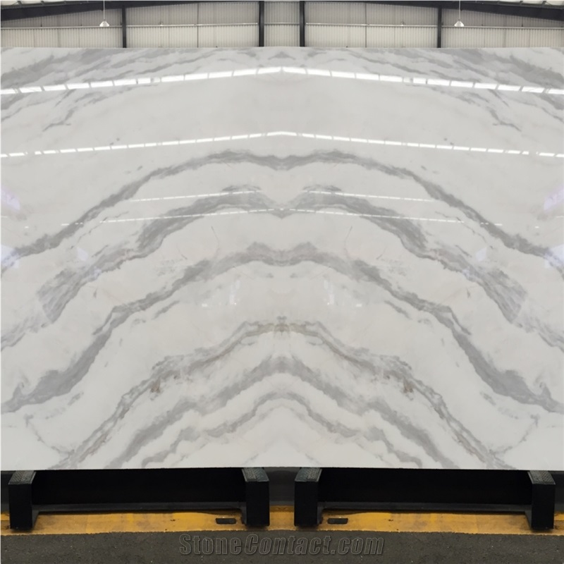 Sparkling Calacatta Marble
